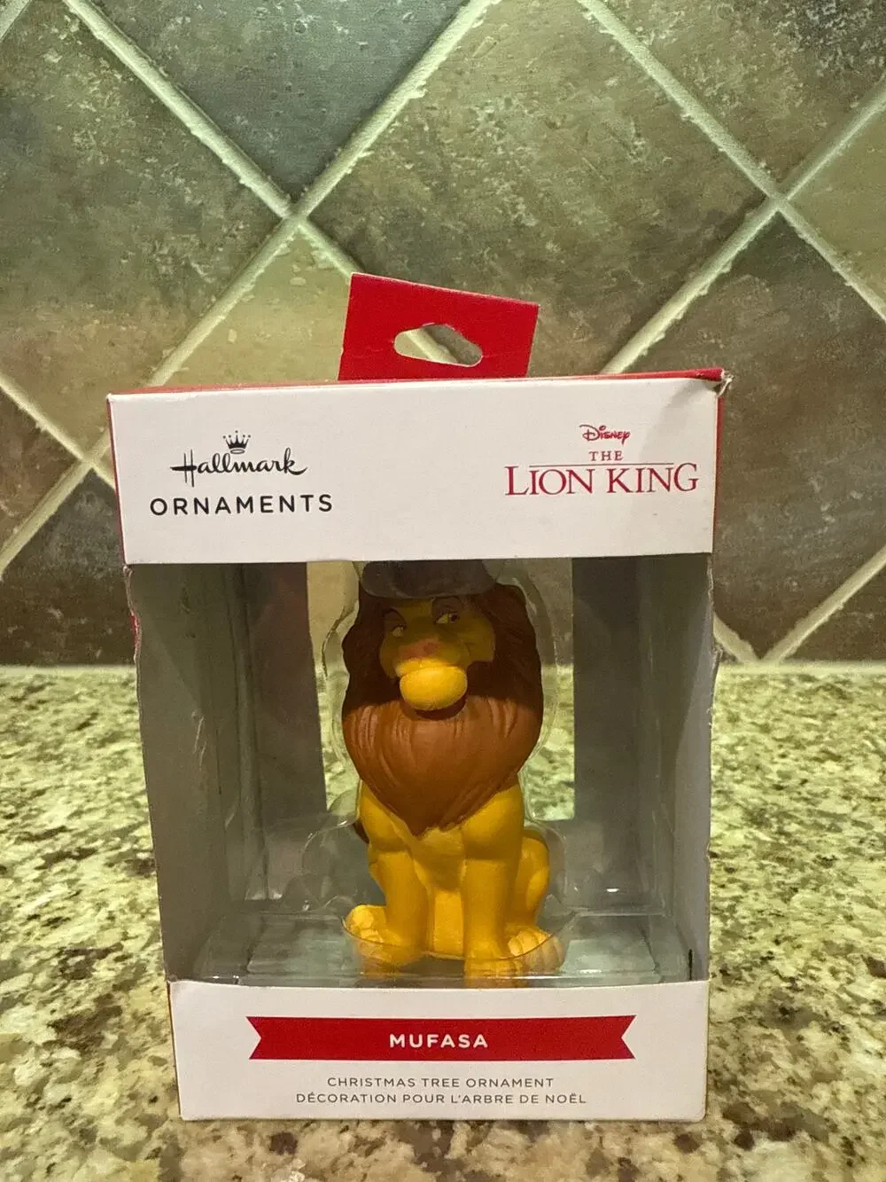 New Hallmark Christmas Tree Ornament Disney The Lion King Proud Mufasa Holiday